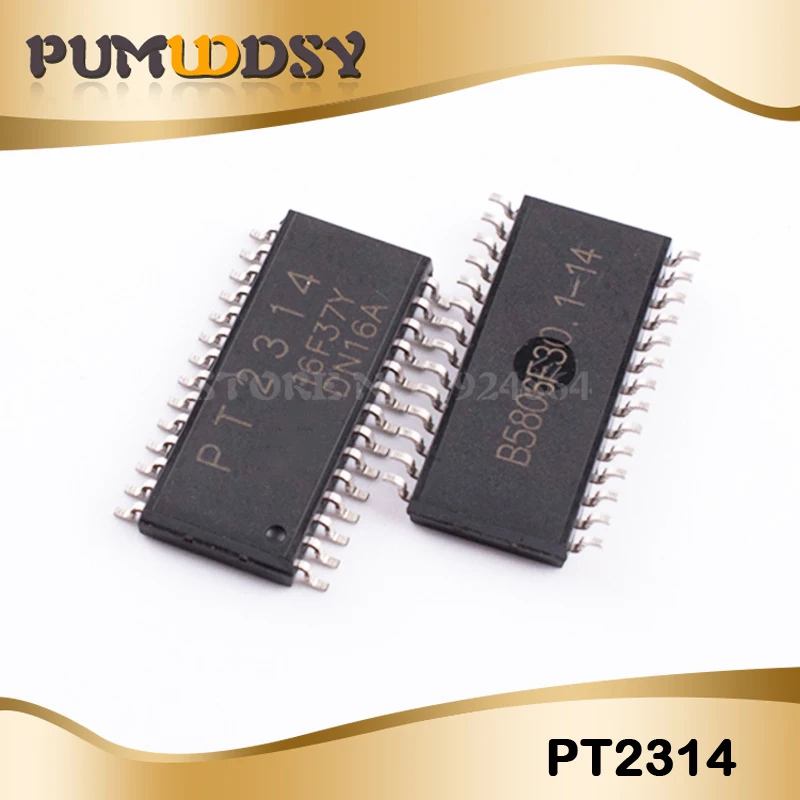 10PCS PT2314E PT2314 SOP 28 audio processor-in Integrated Circuits from