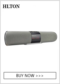 HLTON светодиодный беспроводной Bluetooth динамик мини музыкальный аудио Громкая связь сабвуфер TF USB FM Радио Громкий динамик с микрофоном для телефона MP3