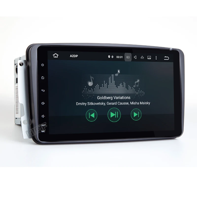 Perfect 8" DSP IPS SCREEN Android 9.0 2 DIN Car DVD player For Benz CLK W209 W203 W168 W208 W463 W170 Vaneo Viano Vito E210 C208 GPS PC 2