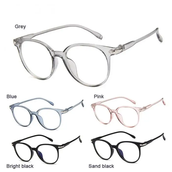 Women Spectacle Optical Frame Glasses Clear Lens Lady Vintage Computer Anti-Radiation Eyeglasses TY53