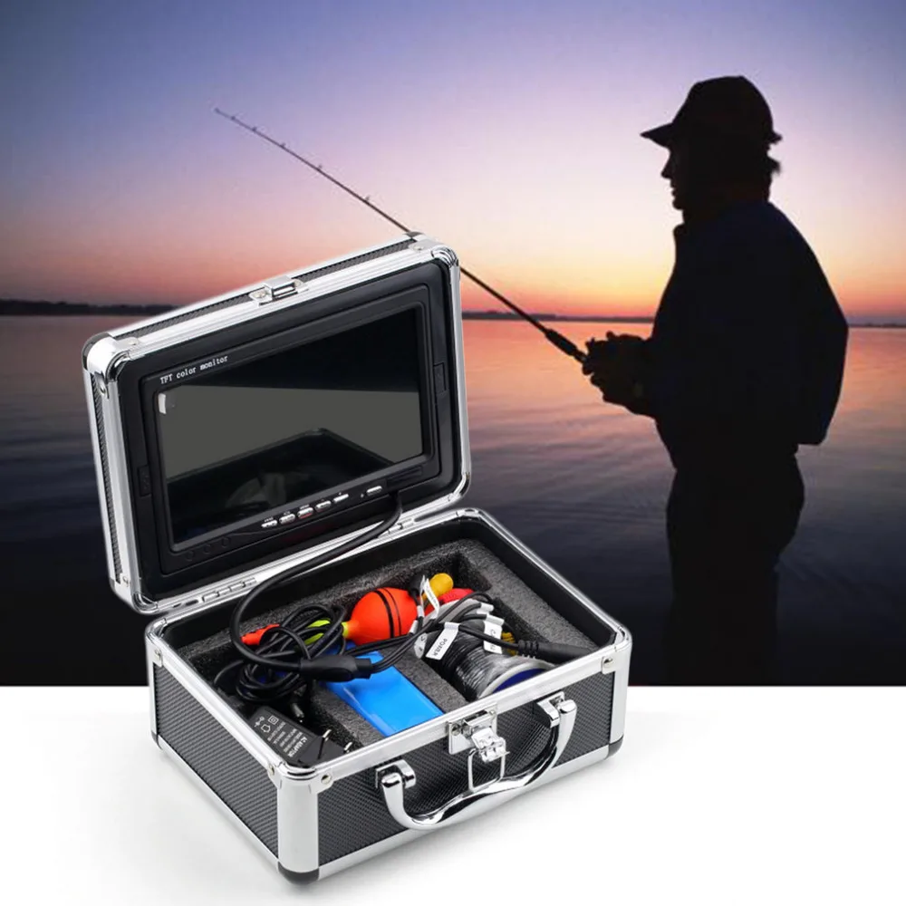 

7inch Fishing finders Color LCD HD Underwater Video Camera System 600TV Lines Fishing Finder