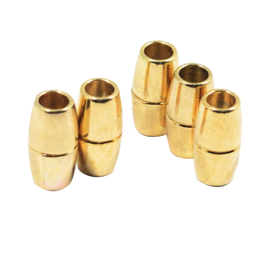 5 Pieces 5mm  Alloy Magnetic Clasp Hooks for Extend or Connect Necklace DIY Jewelry Accessories