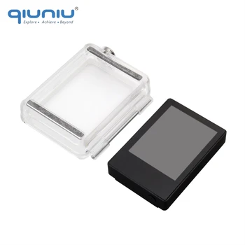 

QIUNIU For BacPac External LCD Display Screen Monitor + Backdoor Protective Housing Case Cover for GoPro Hero 4 3+ Camera