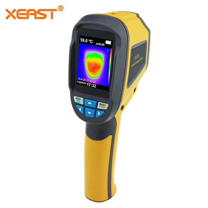 XEAST выпуск тепловизор XE-26 с USB интерфейсом и 8 Гб SD хранения и ручной тепловизор камеры HT-02D - Цвет: HT-02D