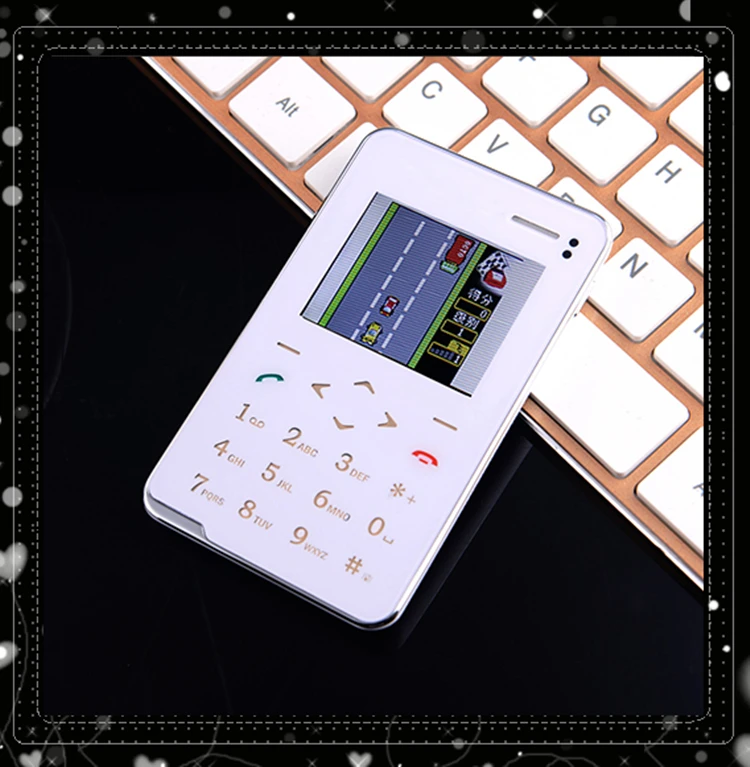 2016 Evertones V5 Mini music card phone 1.8' Ultra Thin AIEK touch keyboard mobile Christmas kid Gift pocket Cell | Мобильные