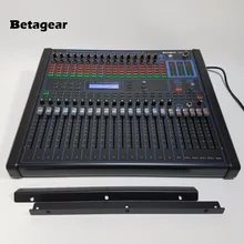 Betagear цифровым микшером аудио DGM1640 16-канальный profissional звукомикшер встроенный 100 вид DSP эффект 1" стойку смеситель для сцены