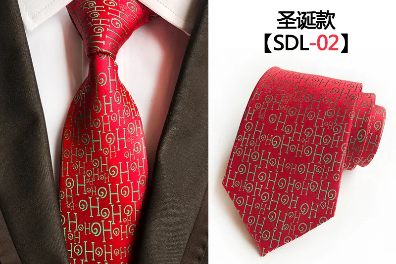 new Upscale festive Christmas tie,Silk Tie wedding groom tie