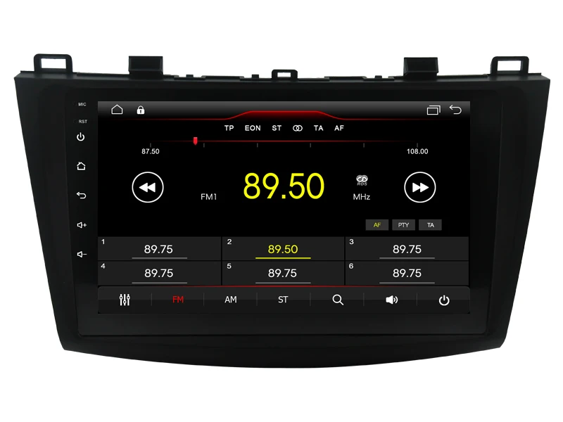 Best OTOJETA DSP stereo android 9.1 car radio for Mazda 3 2013-2016 10.1" Gps navigation Full touch screen video player tape recorder 1