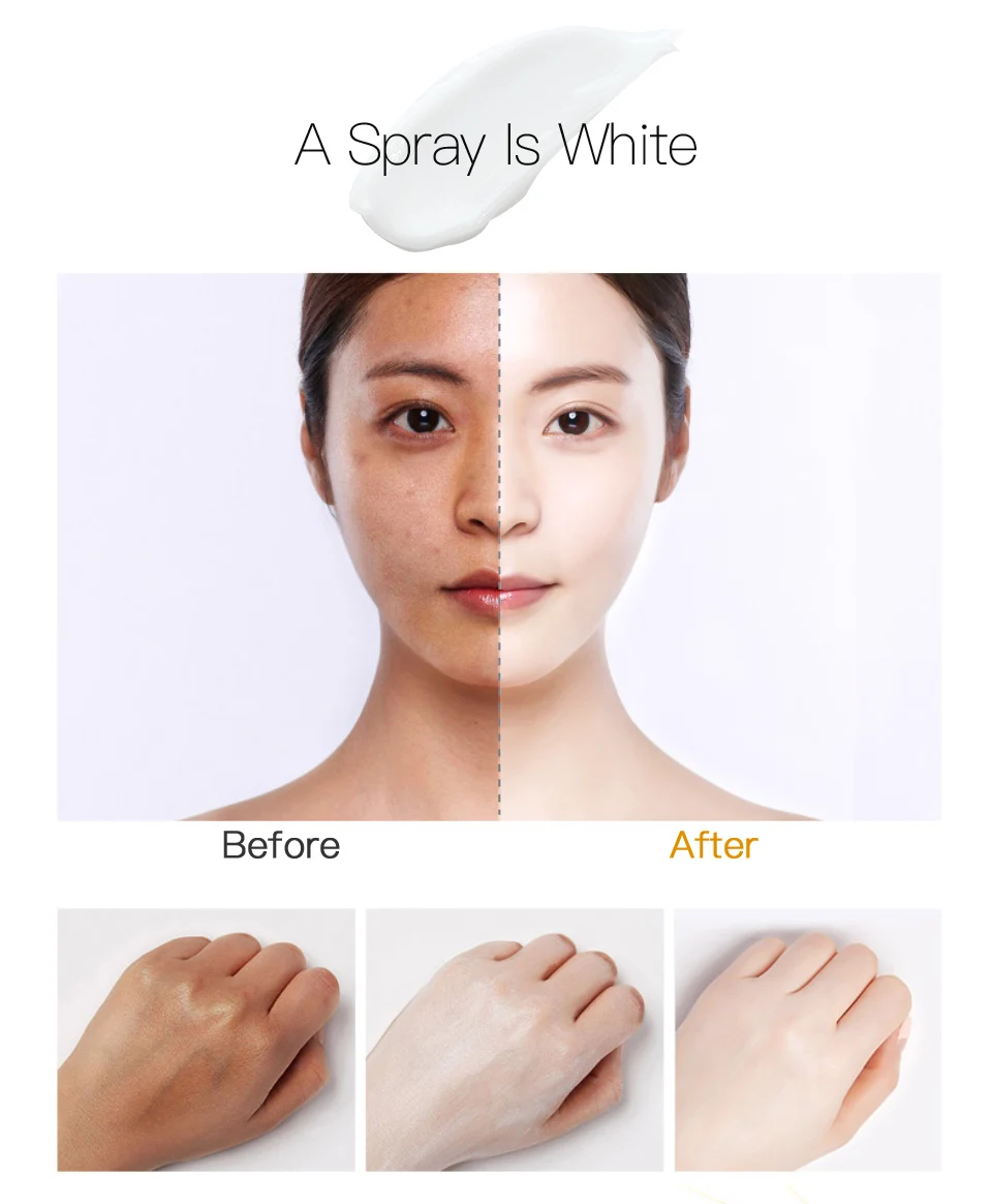 Summer Waterproof New Version Spray BB Cream Concealer Brighten Whitening Moisturizing Make-up Beauty Cosmetics