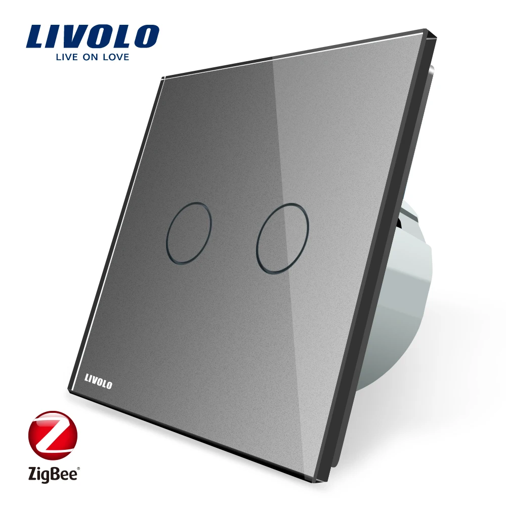 Livolo APP Control táctil Zigbee interruptor WiFi inicio automatización inteligente de Control remoto de trabajar con Eco. sólo trabajo con Livolo gateway - 4