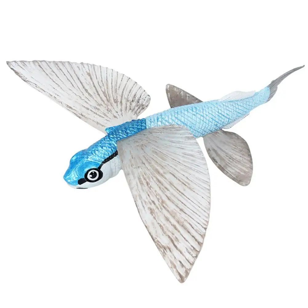 Simulated Aquarium Static Animal Flying Fish Model Marine Living Model