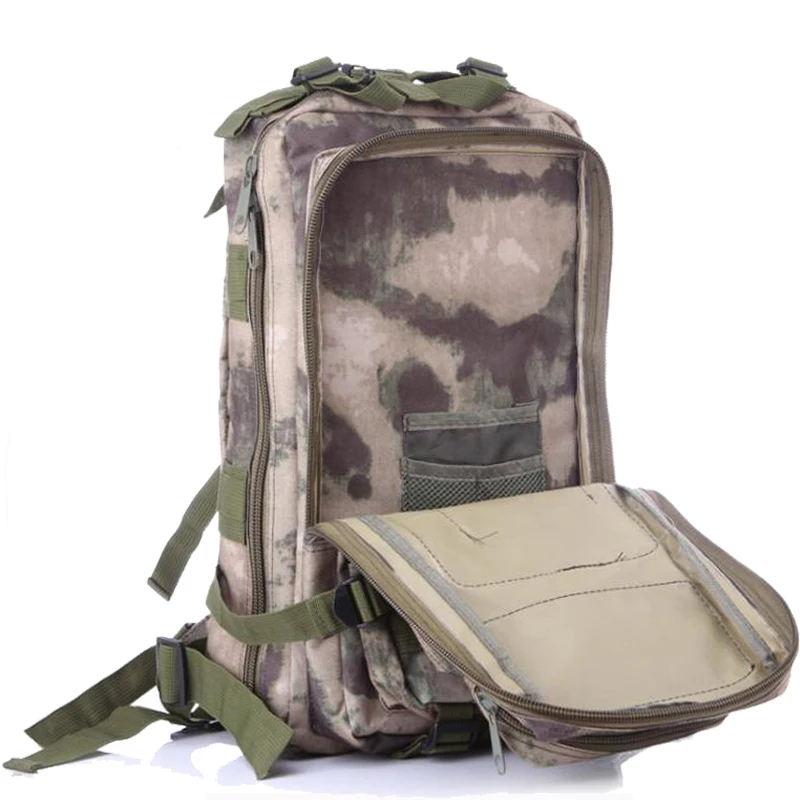 Outdoor Hiking Camping Hunting Molle 3P Military Tactical Backpack Army Assualt Pack Mochila Militar Tactica Nylon Tactical Bag