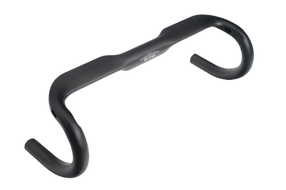 

TOSEEK full Carbon fiber Matte 3K 31.8x400/420/440mm Road Track Bike Bicycle Racing Drop Bar Handlebar