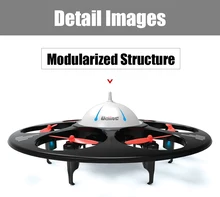 Udi 945A RC Drone Avec Appareil Photo 2MP 2.4G 4CH 6-Axis Gyro RTF Soucoupe Volante Hexacopter Télécommande Quadcopter Hélicoptère UFO jouet