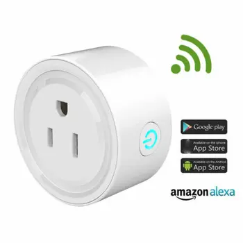 

WiFi Smart Power Socket Smart US Plug WiFi Outlet Works With Alexa Remote Control Socket Cell phone App 3B08