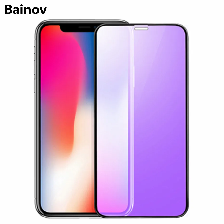 

New 3D Curved tempered glass for iPhone X XS full cover screen protector for iPhone XS Max on iPhone XR protective glass film