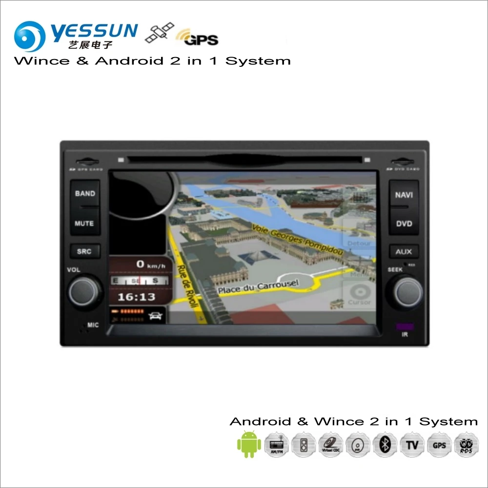 

YESSUN For KIA Carnival / Carens / Lotze / VQ / Optima / Sedona 2005~2014 Car Android Navigation Radio CD DVD Navi Audio Player