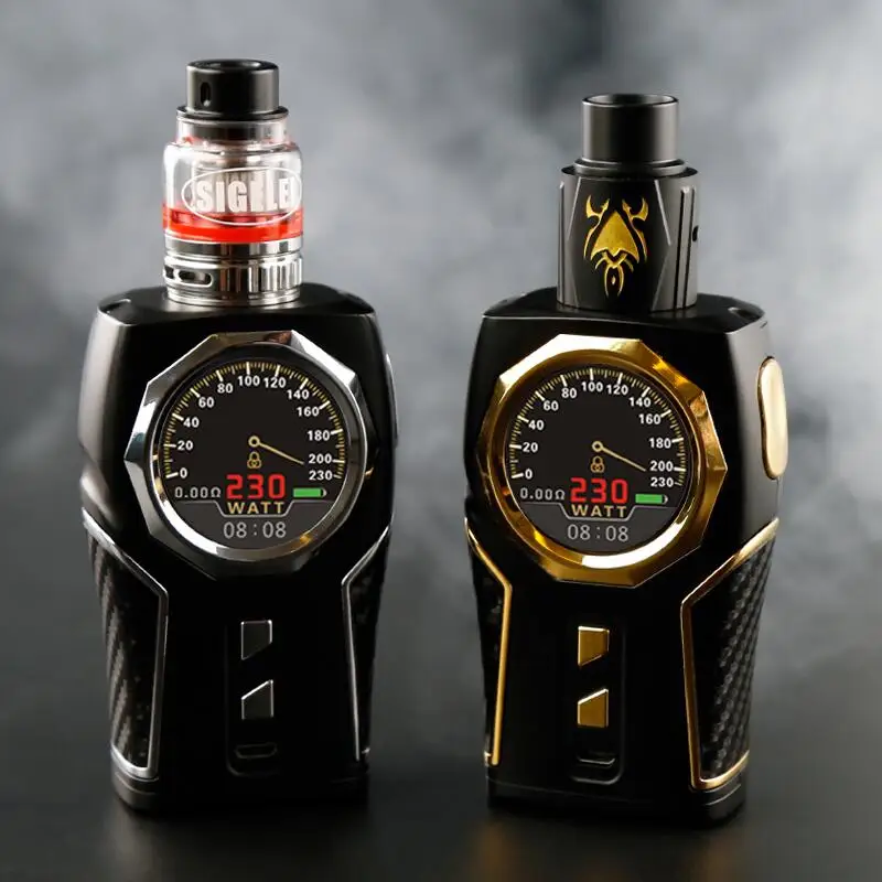 

Electronic Cigarette Kit Original Sigelei Top 1 Box Mod with P9 Sub Ohm Tank 2ML/RDA Vaporizer Temperature Range