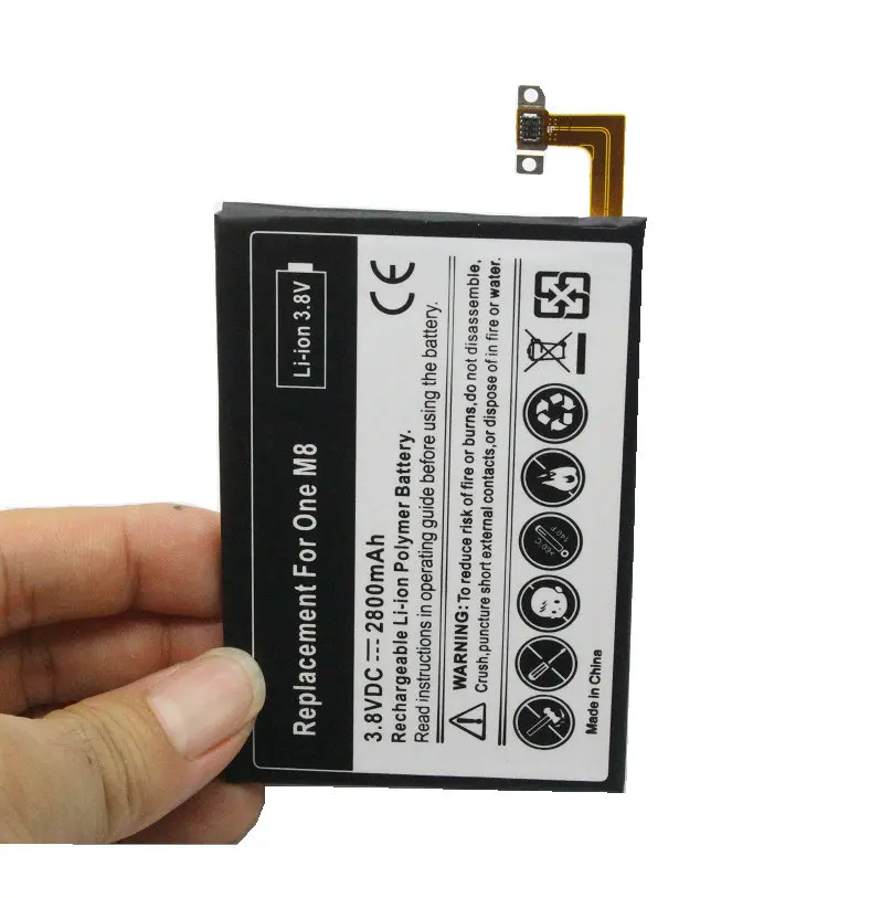 Ciszean 1x2800mAh B0P6B100 BOP6B100 Сменный аккумулятор для HTC ONE 2 M8 Ace M8x One Max plus W8 E8 M8T M8W|battery for|battery