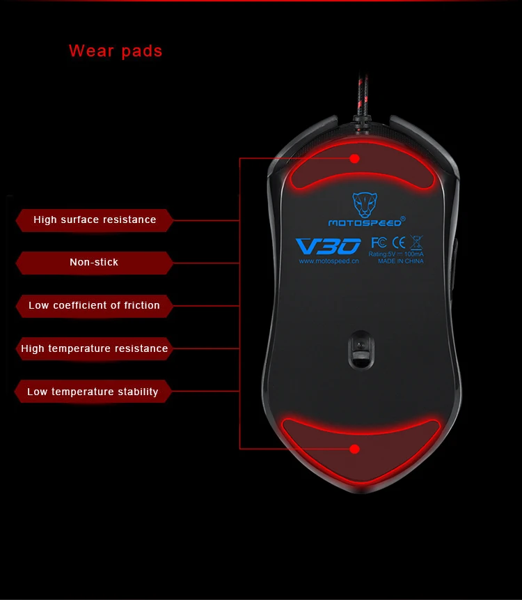 Motospeed RGB подсветка Механическая игровая клавиатура и мышь игровой набор мышей с кабелем 1,8 м для компьютера Pro Gamer