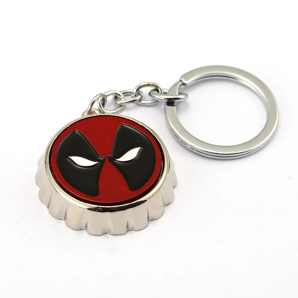 Deadpool 2 llaveros vade-x-men colgante Metal llavero soporte superhéroe hombre coche bolso llavero Chaveiro película joyería