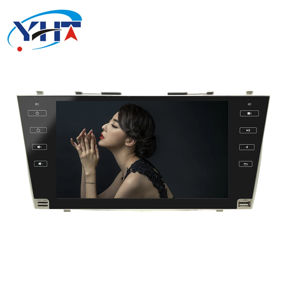 Clearance 2din 9" Quad Core 1+16G Android 8.1 Car Stereo Radio DVD Player with BT Wifi HD 1024*600 MirrorLink for Toyota Prado 2004-2009 1