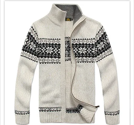 mens winter white sweaters
