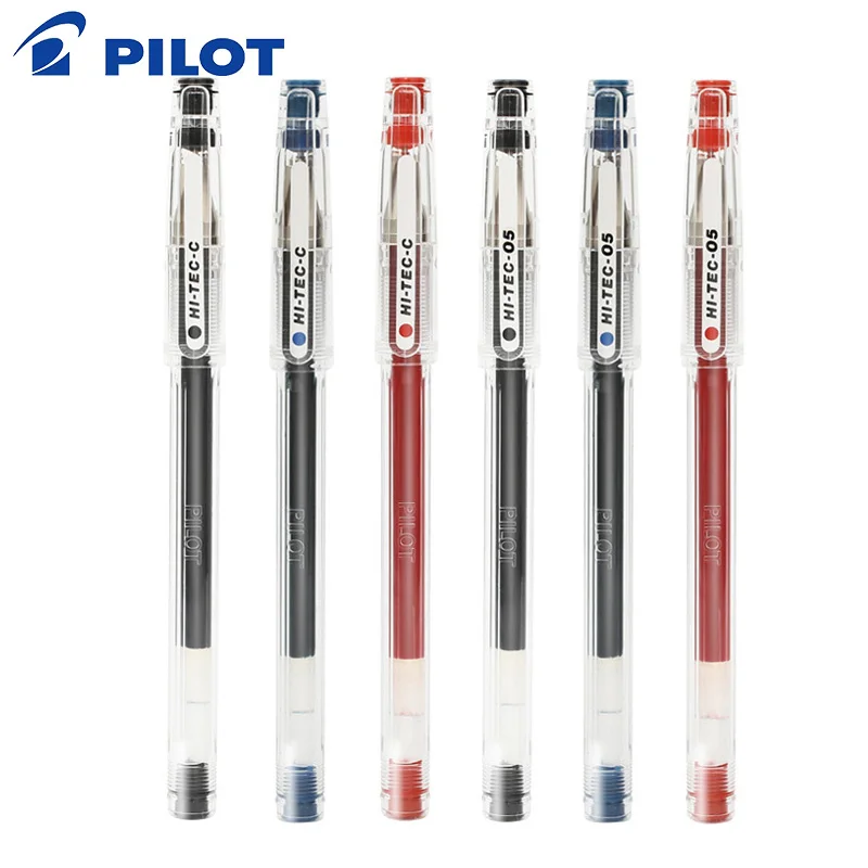 

PILOT Gel Pen 1 PCS HI-TEC Needle Tip 0.3/0.4/0.5mm Writing Supplies Stationery for School & Office Finance Pen