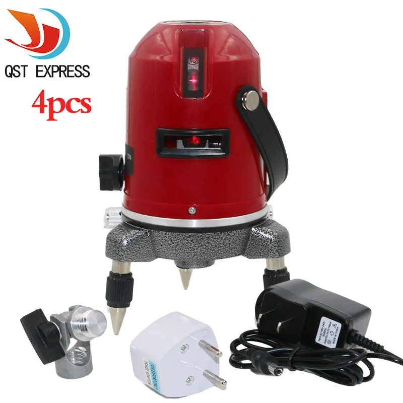 

5 lines 6 points laser level, 360 degree rotary cross laser line level,with outdoor mode and tilt mode