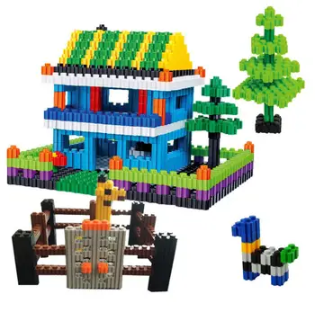 

1000 Pieces Building Blocks Toy DIY Educational Bricks Toy Compatible All Kids Toys for Children