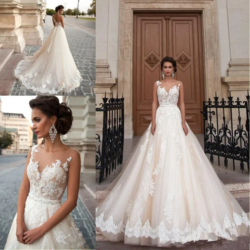 Vintage Arabic Princess A Line Wedding Dress Lace Turkey Women