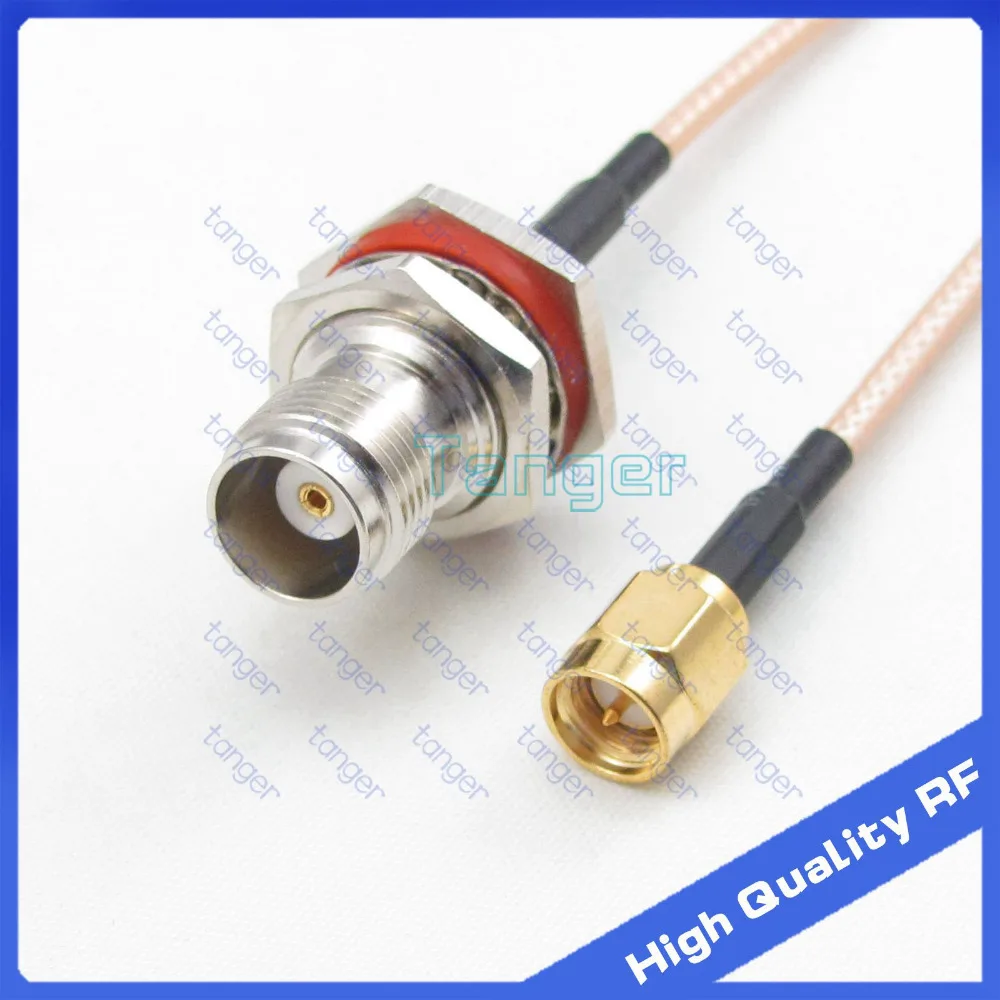 

Hot Selling 8inch TNC female jack to SMA male plug with RG-316 RF Coaxial Pigtail Jumper cable 8" 20cm RF cables High Quality