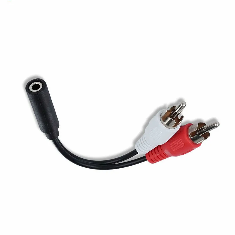 1pc 3.5mm Plug Jack to 2 RCA Male Music Stereo Audio Y Adapter Cable Audio Cable Kabel Cord AUX for Mp3 Phone TV Sound Speakers 1pc 3.5mm Plug Jack to 2 RCA Male Music Stereo Audio Y Adapter Cable Audio Cable Kabel Cord AUX for Mp3 Phone TV Sound Speakers
