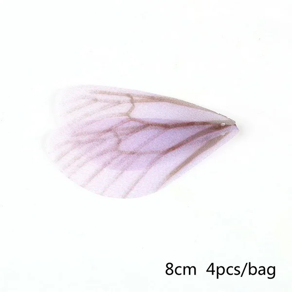 3 см 4 см 5 см 6 см Прекрасная подвеска с случайным узором модная Эфирная бабочка из органзы для рукоделия - Цвет: As Picture