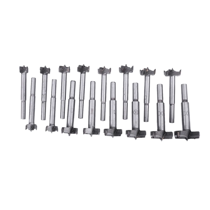 

16pcs/Set Core Drill Bits Professional Forstner Woodworking Hole Saw Wood Cutter For Rotary Tools 15-35mm
