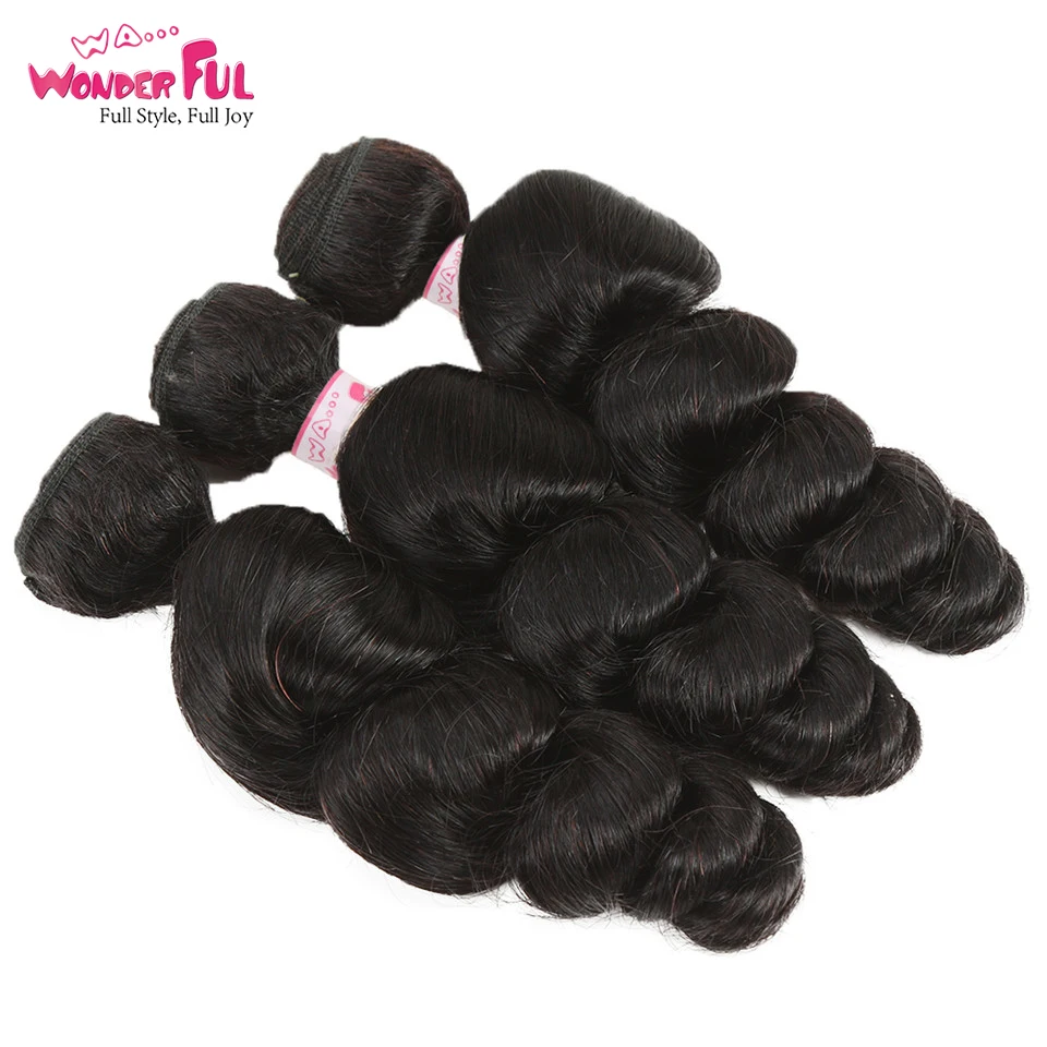 Top Cheap Wholesale Brazilian Loose Wave Bundles Natural Color Cheap Hair Weave Extensions 100% Human Hair Bundles 10-28 Inch Wet And Wavy 2020 2