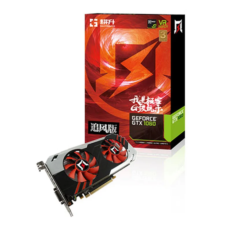 Fre якоря моря чайки Gainward GTX1060 6G 192bit 400 W Лучший курица игровой 1733/8008 МГц GDDR5 NVIDIA