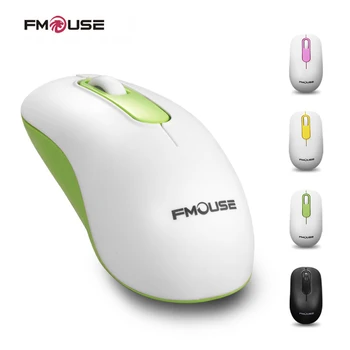

FMOUSE Mouse 2.4Ghz Wireless Mouse for Home Use Laptop Wireless Mouse Ergonomic Wireless Mice Silent Design
