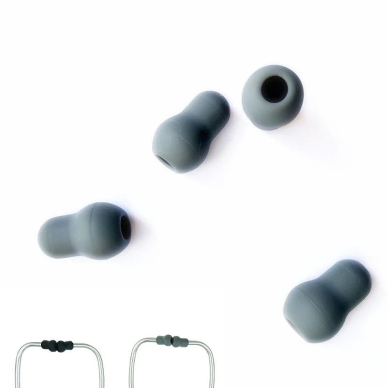 

Super Soft Comfortable silicone Earplug Ear auscultation Earpieces for Stethoscopes Suitable for most model 1Pair/2Pcs