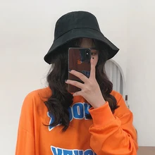 Новое поступление, женские одноцветные бейсболки Harajuku для девочек, весенне-летние шляпы от солнца в рыбацком стиле, шляпы для студентов, мужские хип-поп-шляпы