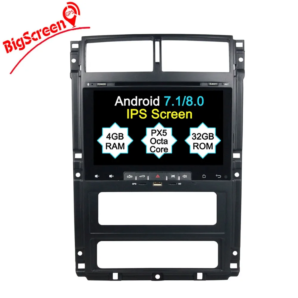 Android 8 0 Восьмиядерный 4 Гб RAM Автомобильный dvd плеер для PEUGEOT 405 IPS сенсорный экран