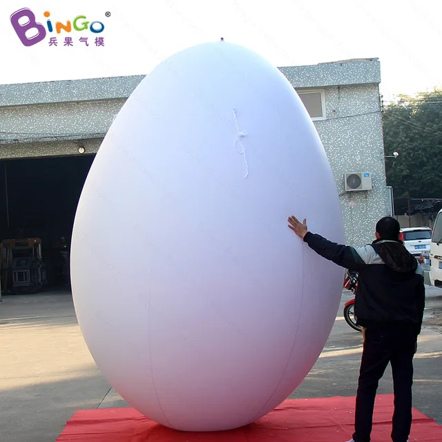 Customized vivid 3.5 meters giant egg toy/ high quality