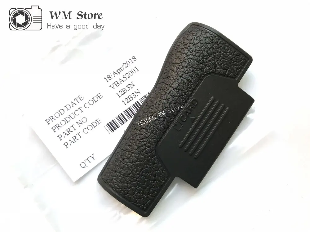 

NEW For Nikon D850 SD Memory Card Cover Lid Door Rubber 12B3N Camera Replacement Unit Repair Part