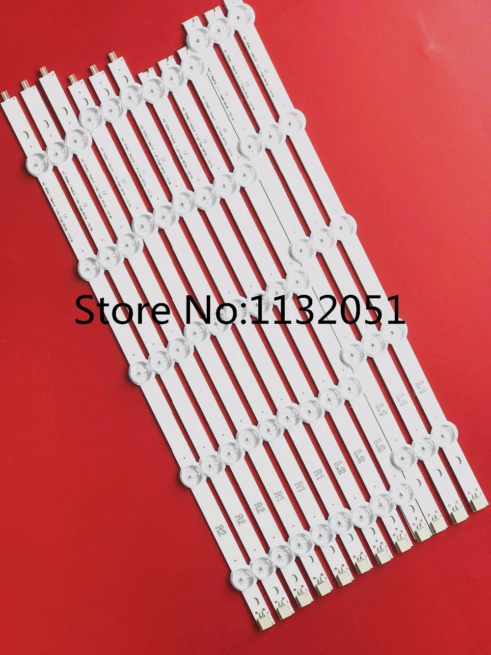 

1set=10 Pieces For LG 42LP360C-CA LC420DUE 42" ROW2.1 E74739 6916L-1214A 6916L-1215A 6916L-1216A 6916L-1217A