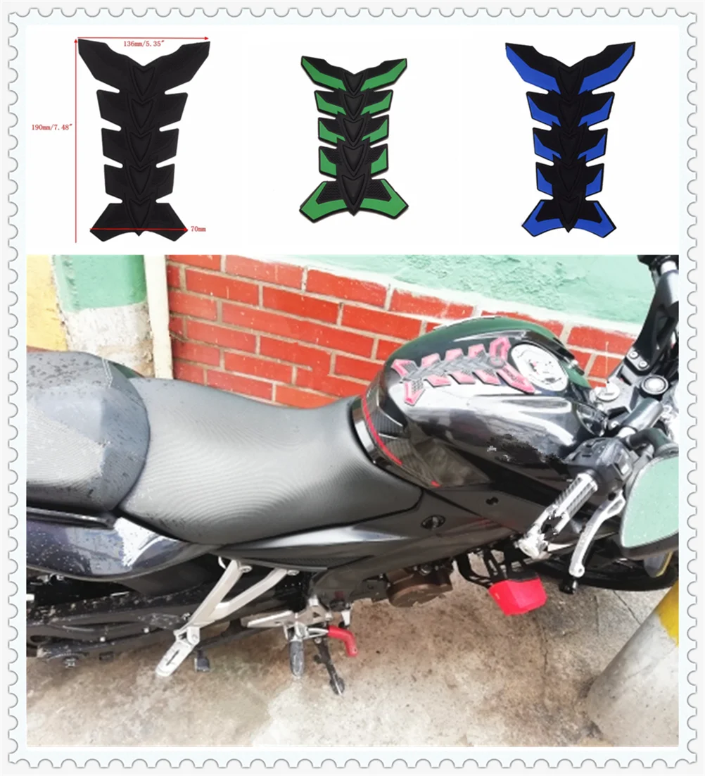 

Motorcycle shape decal three-dimensional fish bone glue jar sticker for KTM Bajaj PulsaR 200 NS 1190 AdventuRe R 1050 RC8 Duke
