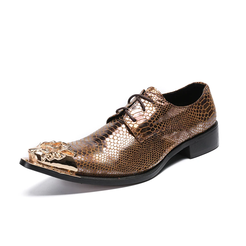 Pointy Deificação Homens Party Shoes Dress As Formal Couro Toe Sapatos Impressão De Flats Cobra Elegante Pele Hombre Casual Vestir Novo Pic Zapatos E 4wqrI64