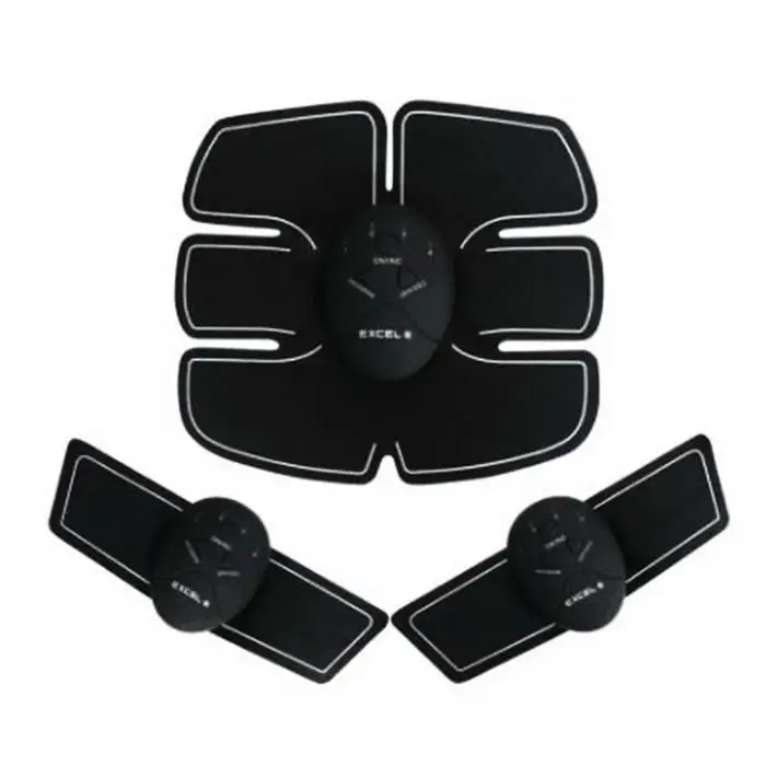 Charging Durable Abdominal Smart Stimulator Training Fitness Gear Muscle Abdominal Exerciser Toning Belt Battery High Quality