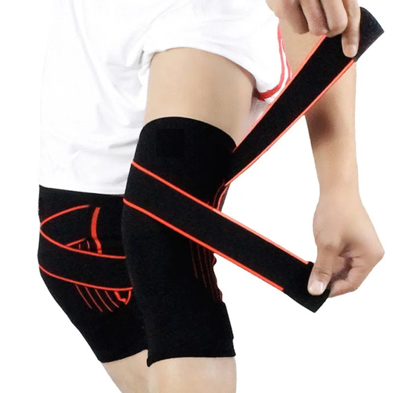 

Fitness Knee Protector Safety Protection Elastic Nylon Bandage Arthritis Sport Kneepad Elbow Support Braces Rollers Sleeve