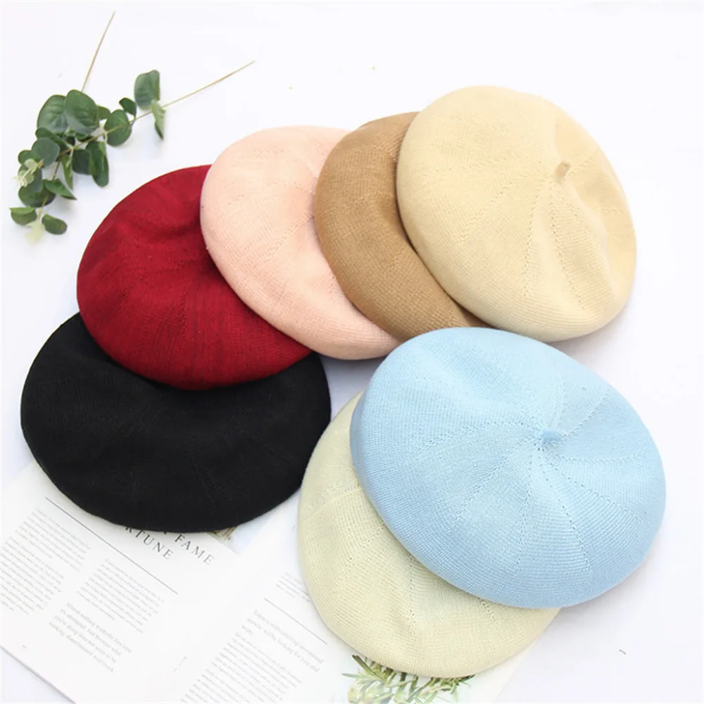 2019 Woman sexy summer casual pumpkin hat beach hat cotton flawless solid color sports beach hat pretty beach hat girl 40J5 (9)