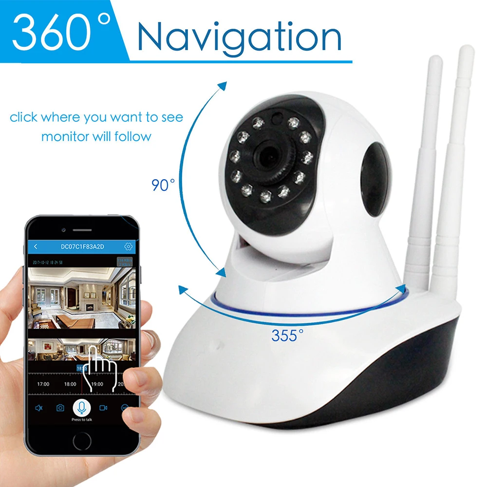 Full HD 1080P Home Security IP Camera font b Wireless b font WiFi Camera Surveillance Normal
